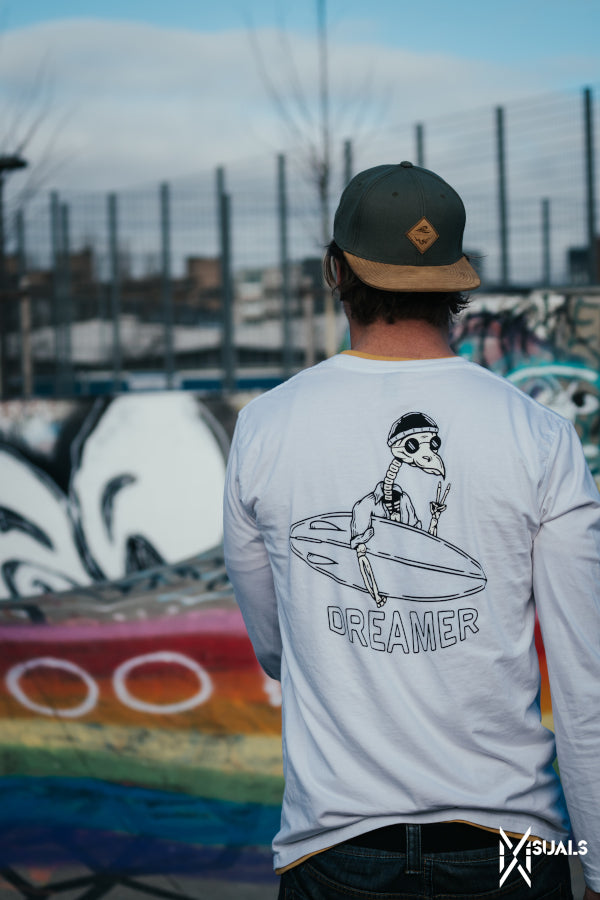 T-Shirt Longsleeve - Unisex - White